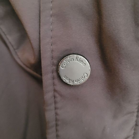 Calvin Klein Lightweight Spring Jacket Black Large - Picture 8 of 13